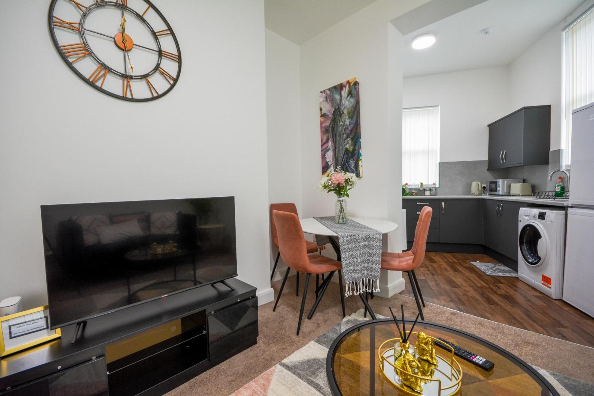 Stylish Suite With Free Parking Manchester Zewnętrze zdjęcie